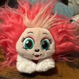 Pink Shnooks Little Troll Stuffed Animal - Zuru Toys
